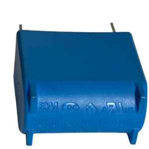2MF450VAC - CONDENSADOR PARA TARJETA AC BM CBB61 2 PIN CELESTE